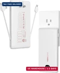 Veektomx Portable Charger With Built In Cables 10000MAH, Power Bank For Iphone. Fixed Price $32.98.