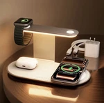 Gusgu 3-IN-1 Qi Wireless Charging Dock Aluminum With Usb-c Cable & Charger. Fixed Price $29.99.