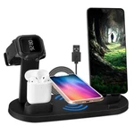 3 1 Wireless Charger Charging Stand Station Phone, Smart Watch, Air Pods Read. Fixed Price $20.00.