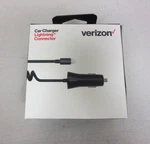 Verizon Iphone Lightning Car Charger 12W 9FT Cable Mfi-certified *new*. Fixed Price $9.90.
