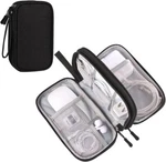 Tech Organizer Travel Case, Carrying Kit For Electronics Medium, Black. Fixed Price $17.06.