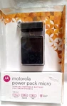 Power Bank Pack Micro Motorola Oem 1500MAH Portable Battery For Smartphones Nib. Fixed Price $12.99.