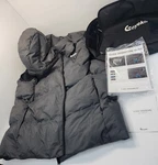 Women's Heated Vest 7 Size XL.4V Battery Warming - Detachable Hood Eoyekli. Fixed Price $34.50.