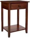 Casual Home Owl Nightstand With Usb Ports Warm Brown. Fixed Price $86.99.