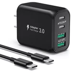 Usb Charger Block 40W Port Dual QC+PD3.0 Fast Charging .... Fixed Price $23.99.