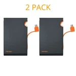 2-PACK Ventev Powercell 6000C Backup Battery 6000MAH / Micro Cable+usb Port. Fixed Price $14.99.