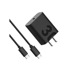Motorola Turbopower Charger With 1M Usb-c Cable For 30W, Black. Fixed Price $51.79.