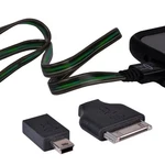 Halo Pocket Power Light Up Usb (m) To Micro Charging Cable Green Led. Fixed Price $8.00.