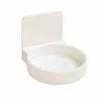2-PCS Adhesive Plastic Round Floating Shelf Stick-on Wall Mounted Cup Holder. Fixed Price $16.42.