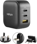 Minix 66W Turbo 3-PORT Gan Wall Charger 2 Usb-c Fast Charging Adapter, 1.... Fixed Price $49.19.