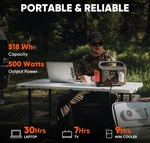 Jackery Explorer 500 Portable Power Station Watts Lithium Battery Backup New. Fixed Price $315.00.