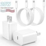20W Pd Super Fast Charger Wall Adapter Usb Type-c Fit Apple Iphone 14 13 12 11 8. Fixed Price $14.43.