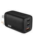 Tecknet Usb Fast Block 65W Pd 3.0 Gan Wall CHARGER,3-PORT Foldable .... Fixed Price $42.11.