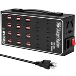 Multiple Usb Charging Station, Ruanszz Port 200 Watt 40A Charger Blo.... Fixed Price $99.43.