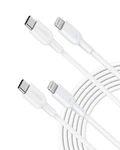 2X Anker Usb To Lightning Cable 1M Apple Mfi-certified For Iphone 11/12/13 Pro. Fixed Price $12.99.