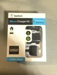 Belkin Microcharge Kit For Ipod & Iphone. Fixed Price $8.00.