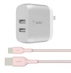 Belkin Boost Up Genuine Oem 24W Charger Usb-a To Cable 5FT. Fixed Price $9.98.