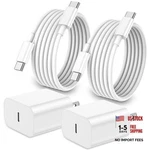 Iphone 17 16 15 Charger Fast CHARGING,2PACK 20W Apple Ipad Usb Wall White. Fixed Price $22.99.