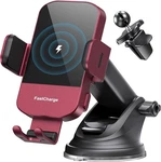 15W Wireless Car Charger - Smart & Fast Charging, Enhanced Suction Power. Fixed Price $29.99.