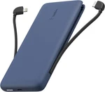 Boostcharge Plus 10K Usb-c Power Bank With Integrated Cables, Blue. Fixed Price $54.99.