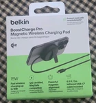 Belkin Boostcharge Pro QI2 15W Magnetic Wireless Charger Pad Usb-c Nib. Fixed Price $49.99.