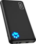 Iniu Portable Charger Slimmest 10000MAH 5V/3A Power Bank High-speed Black. Fixed Price $21.99.
