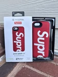 Supreme Mophie Juice Pack Air Black Battery Case IPHONE7/8 **brand New* Open Box. Fixed Price $100.00.