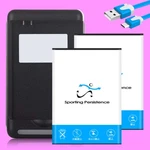 High Capacity 2X 3000MAH Battery Wall Charger F Samsung Galaxy Legend SCH-I200PP. Fixed Price $61.95.