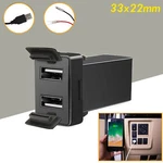 Usb Port Charger/ Audio Led Indicator Adapter For Toyota Camry RAV4 Tundra Etc. Fixed Price $21.98.