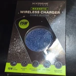 Xtreme Power Magnetic Wireless Charger Glitter Blue 15W Fast 3.3FT Usb-c. Fixed Price $10.74.
