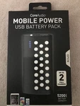 Coreaudio Mobile Power Usb Portable Battery Pack In Black New. Fixed Price $5.00.