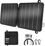 10W Portable Solar Charger Small Foldable Panel With Usb-c Usb-a Output. Fixed Price $10.00.