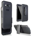 New Black Hard Case Cover + Belt Clip Holster Stand For Samsung Galaxy E5 Phone. Fixed Price $9.95.