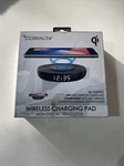 Cobaltx Universal Qi Wireless Charging Pad With Digital Led Clock New (B10). Fixed Price $15.00.