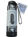 N8. Tylt Bottle 2.0 Hydration With Power Bank And Wireless Charger-black. Fixed Price $21.99.