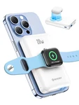 2 IN1 Travel Portable Charger Power Bank For Apple Watch And Iphone 17 16 15 14. Fixed Price $23.39.