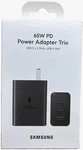 Samsung 65W Pd Power Adapter Trio (usb-c X 2 + Usb). Fixed Price $27.99.