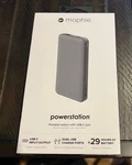 Mophie Powerstation 8000MAH Portable Battery With Usb-c / Usb-a -space Gray. Fixed Price $17.99.