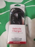 New Oem Verizon Coiled Car Charger Vehicle Power Adapter Micro Micusbvpc. Fixed Price $7.90.