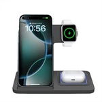 15W 3IN1 Wireless Charger Station For Apple Watch Air Pods Iphone 16 14 13 Xs. Fixed Price $16.99.