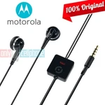 Original Motorola SYN2356 Earphone W/remote+mic 3.5MM Black Stereo Headset. Fixed Price $11.38.