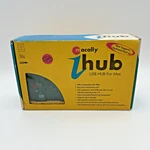 Vintage Macally Ihub Usb Teal For 1998 Untested As Is W/ Box & Cables. Fixed Price $39.99.