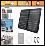 10W Foldable Solar Charger - Portable Panel With Dual Usb Outputs, High Ef. Fixed Price $30.99.