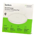 Belkin Boostcharge 15W Wireless Charging Pad Qi WIA012TTWH White. Fixed Price $12.99.