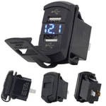 Mictuning Usb Car Charger 2 Port Digital Voltmeter Fo Trailer Truck Boat. Fixed Price $14.37.