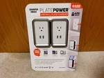 Sharper Image Plate Power Usb Wall Charger Surge Protected 600 Joules New. Fixed Price $21.99.