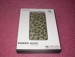 Design QUE-5000 Dual 2.4A Usb Port 5000MAH Power Bank Ac-dc Input Leopard. Fixed Price $12.00.