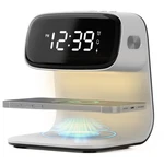 Yidpu Digital Alarm Clock With Wireless Fast Small, White+cable&adapter. Fixed Price $44.07.