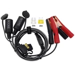10FT 3.05M 14 Awg Extension Cord Dual Plug Socket With Battery Clamp 12V/ 2.... Fixed Price $24.95.
