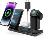Wireless Charger Charging Station 3IN1 For Apple Watch Air Pods Iphone 14 13 12. Fixed Price $12.95.